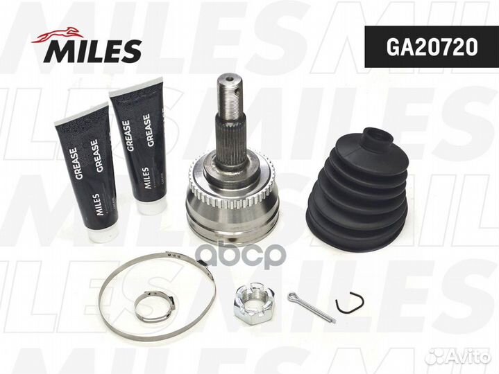 ШРУС nissan X-trail 2.0 00- +ABS GA20720 Miles