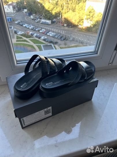 Шлепанцы женские размер 37 ecco