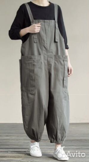 Комбинезон льняной