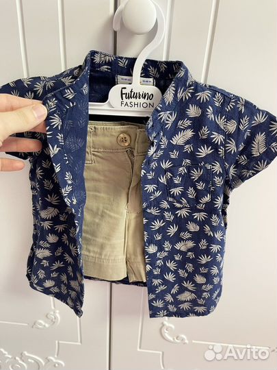 Костюм шорты и рубашка для мальчика