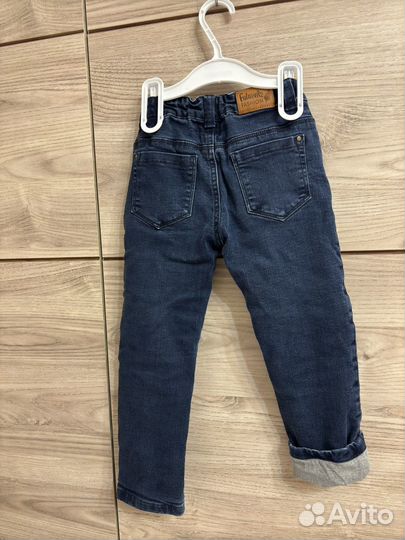 Джинсы утепленные 110 futurino для девочки