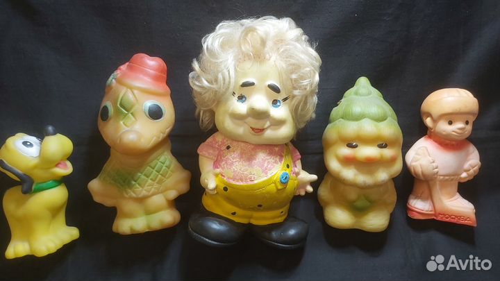 Детские игрушки СССР (5 шт.)