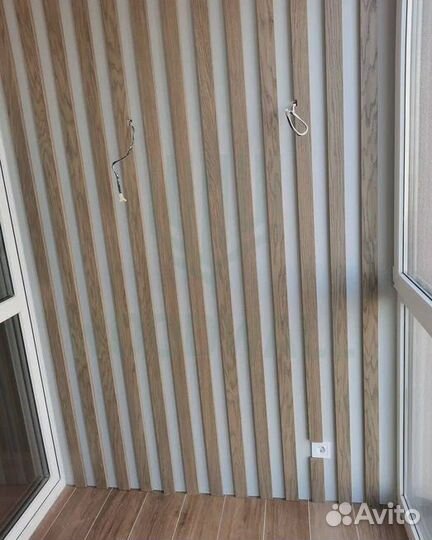 Декоративные рейки woodwall 7 шт