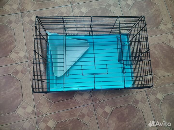 Клетка для грызунов большая бу+сенник, туалет