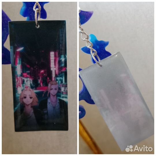 Брелок из эпоксидной смолы