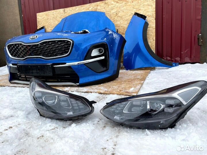Kia Sportage4 Ноускат передняя часть автомобиля