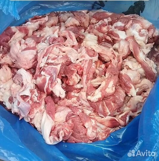 Корм для собак свежая обрезь говядины