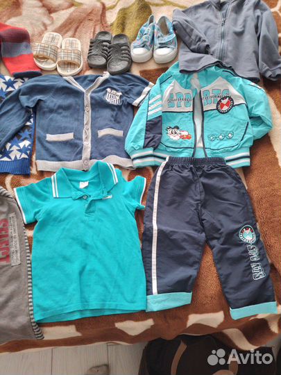 Пакет одежды для мальчика 80, 86
