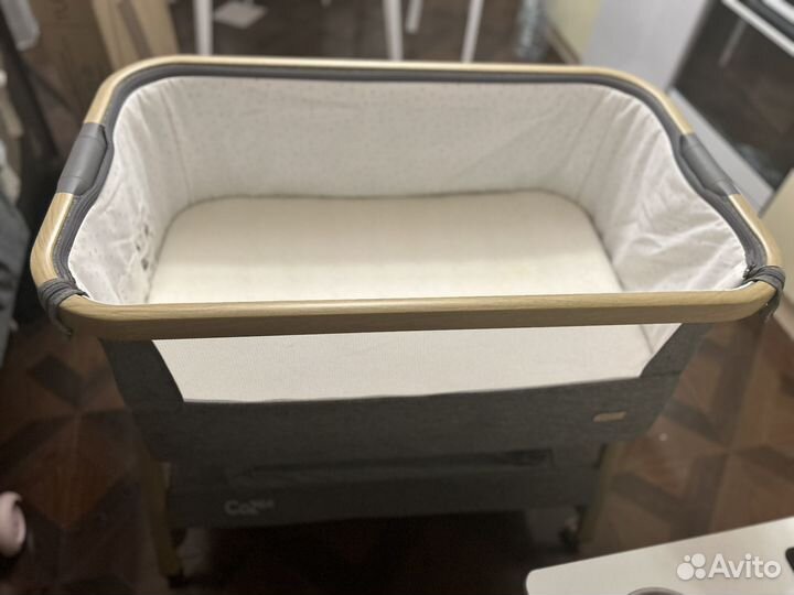 Колыбель приставная Tutti Bambini CoZee с колесами