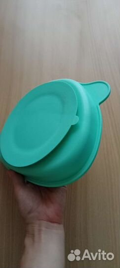 Тарелка для прикорма детская силиконовая