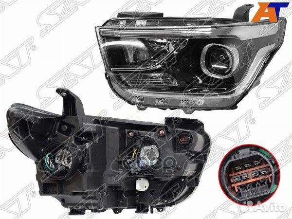 Фара hyundai H1/grand starex 18- LH линза ST-13