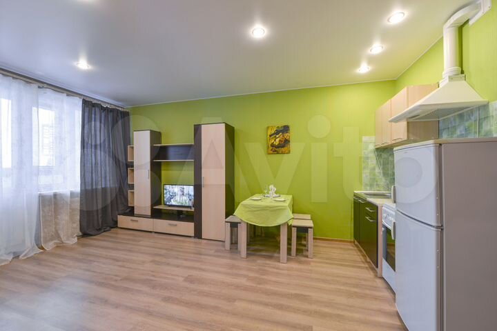 Квартира-студия, 34,2 м², 6/25 эт.