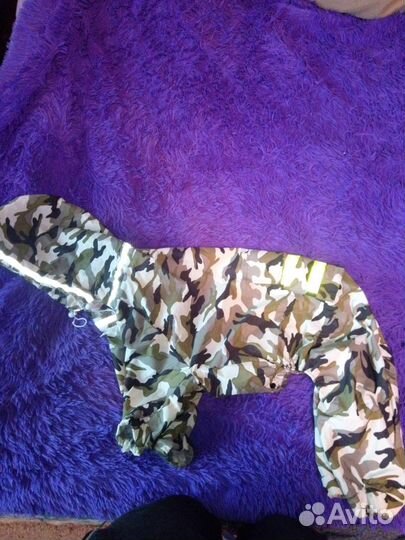 Дождевик для крупной собаки