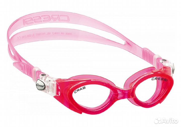Очки детские д/плавания Cressi Crab Kid, 7 цветов