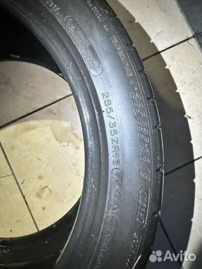 Michelin Pilot Super Sport 245/45 R18 и 285/35 R18