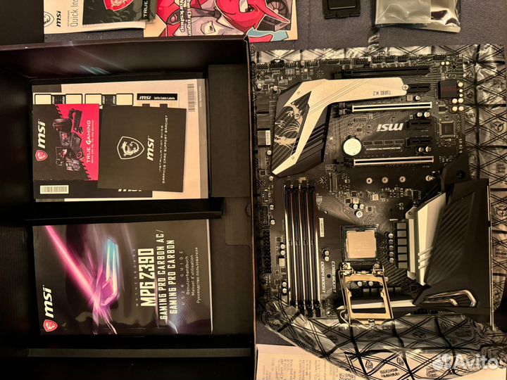 MSI Z390 pro carbon ac+ i5 9600K