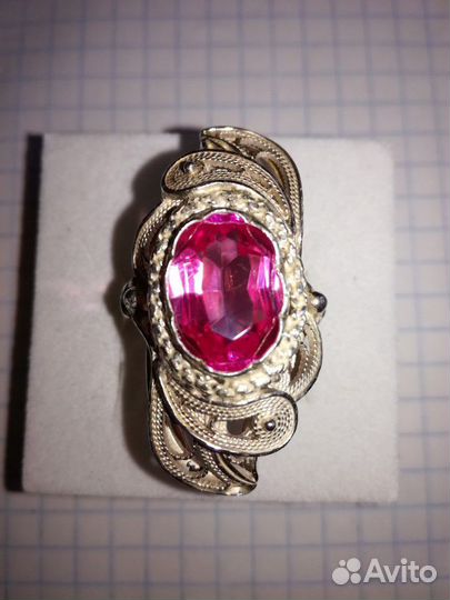Серебряное кольцо винтаж