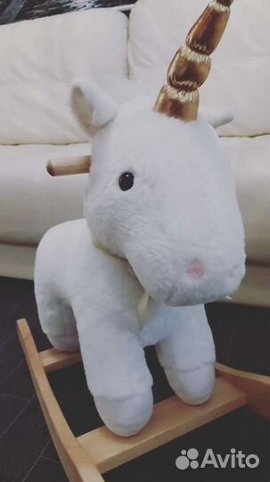 Детская лошадка качалка