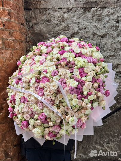 201 пионовидная роза / кустовые розы