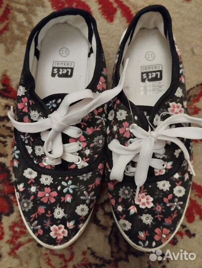 Кеды женские 37 размер новые