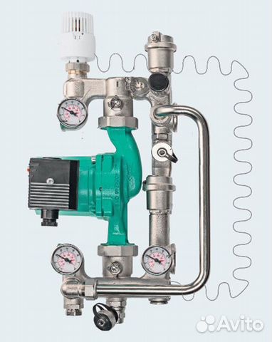 Как настроить смесительный узел теплого пола valtec Насосно-смесительный узел CombiMix 180мм купить в Краснодаре Товары для дома и д