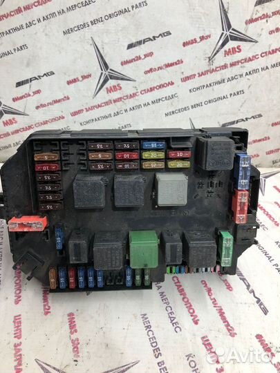 Блок SAM w221 Mercedes передний