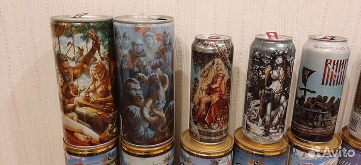 Коллекционные пивные банки Жигули Fax