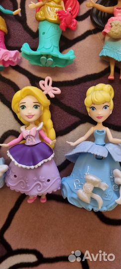 Фигурки принцессы Дисней hasbro пакетом