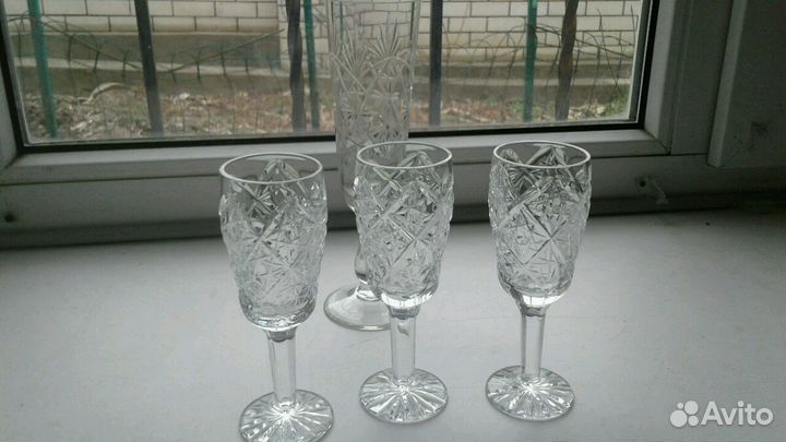 Рюмки фужеры СССР