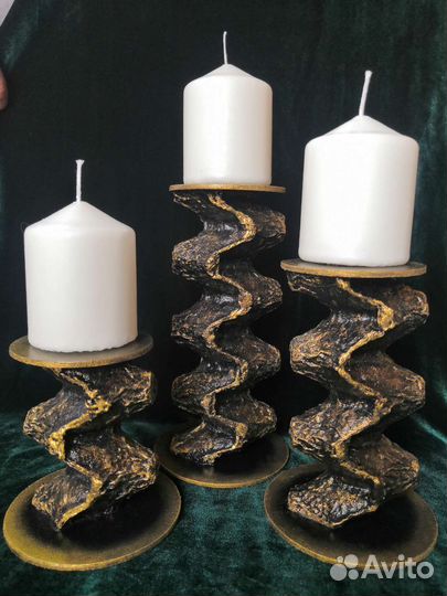 Подсвечники ручной работы