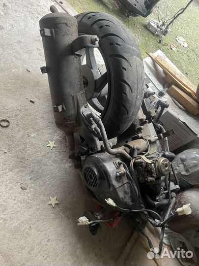 Колесо заднее sym jet 4 50c