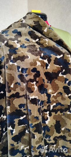 Отрез ткани.хлопковый велюр