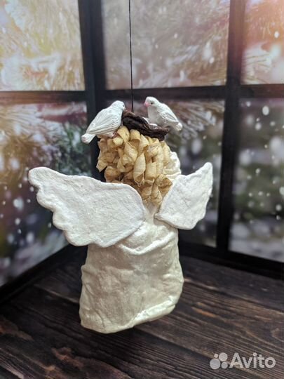 Ватная ёлочная игрушка