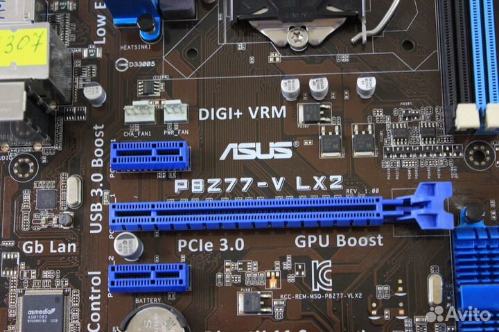 Материнская плата 1155 Asus P8Z77-V LX2