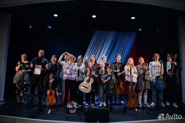 Уроки гитары и вокала для взрослых и детей