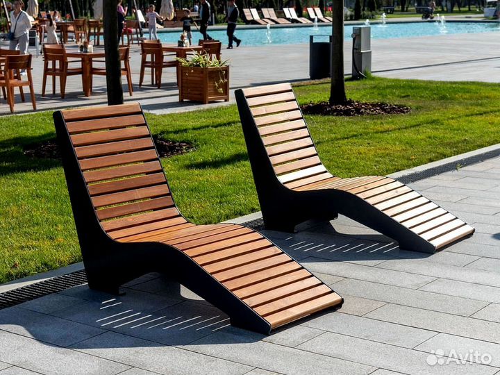 Шезлонг для дачи
