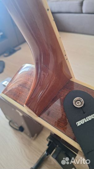 Электроакустическая гитара fender