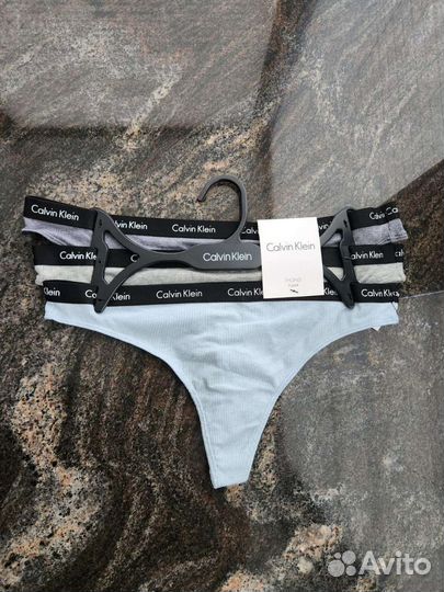 Трусы/стринги набором Calvin Klein оригинал