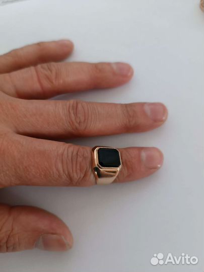 Золотая Печатка Оникс