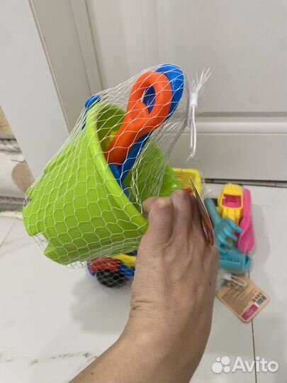 Игрушки в сад,песочницу 4 набора