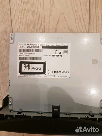 Автомагнитола штатная для Хонда CRV 2014г