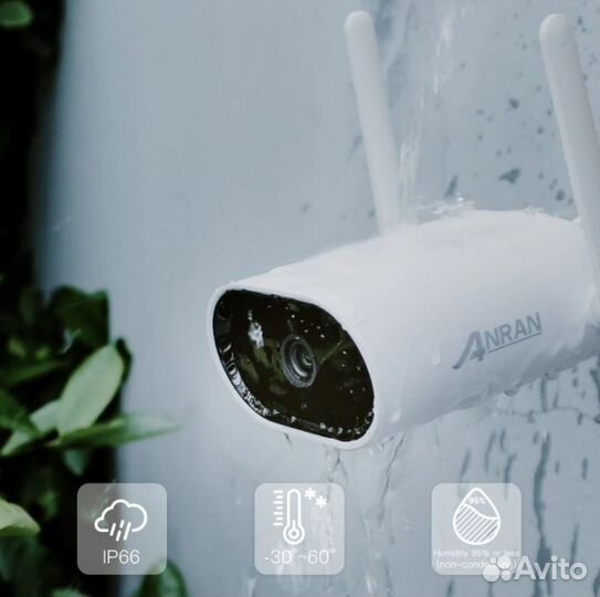 Защищенные Камеры наблюдения Anran 3/5Mp -Гарантия
