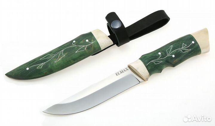 Коллекционный Нож Гриф сталь elmax, рукоять и ножн