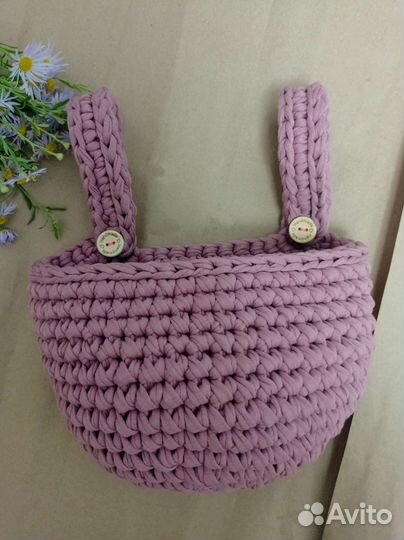 Корзинка-карман для кроватки