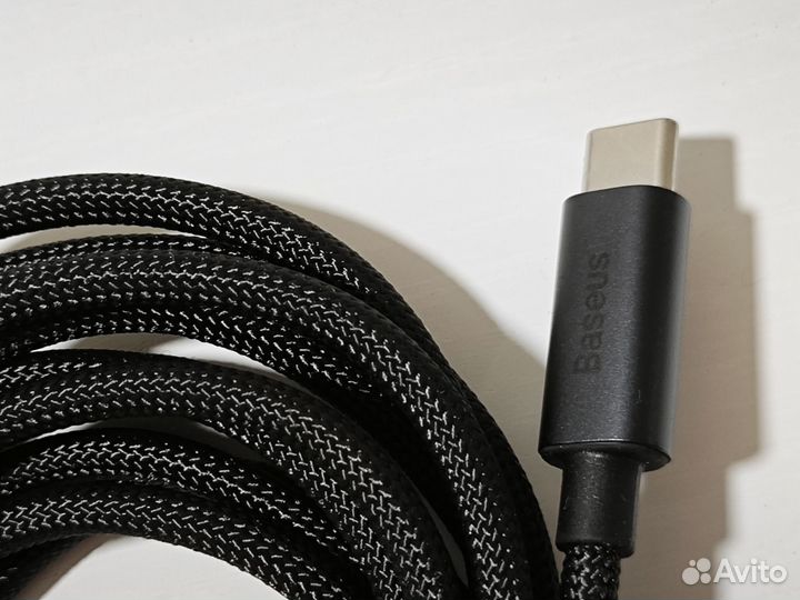 Кабель Baseus Type-C, 100w, 2м, новый