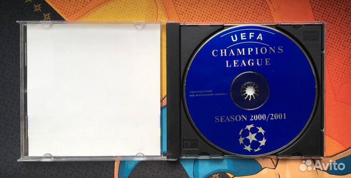 Uefa Champions League 2001 PlayStation Штамповка