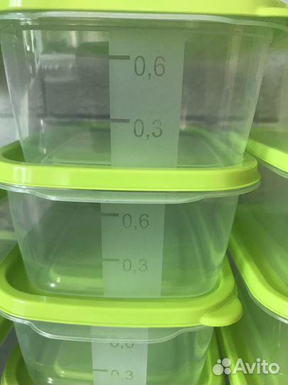 Контейнеры набор 20 штук новый