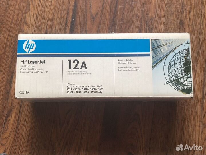Картридж HP laser jet оригинал 12А