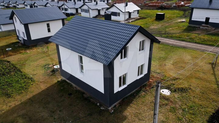 Коттедж 115 м² на участке 7 сот.