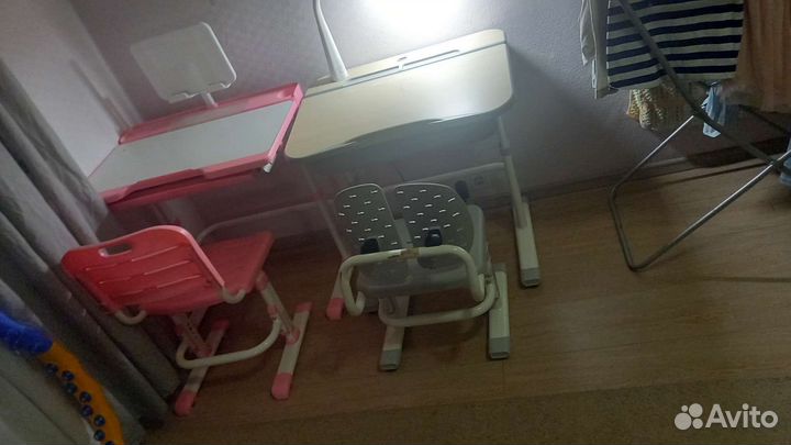 Растущая парта со стулом